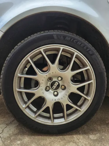 Rodas BBS 17' Furação 5x100 - Pneus Michellin Primacy 4