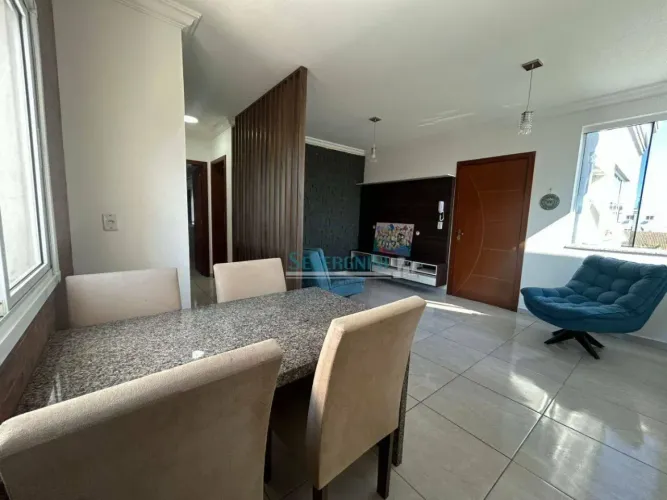 Apartamento com 2 dormitórios para alugar, 69 m² por R$ 2.522,42/mês - Centro - Cachoeirin