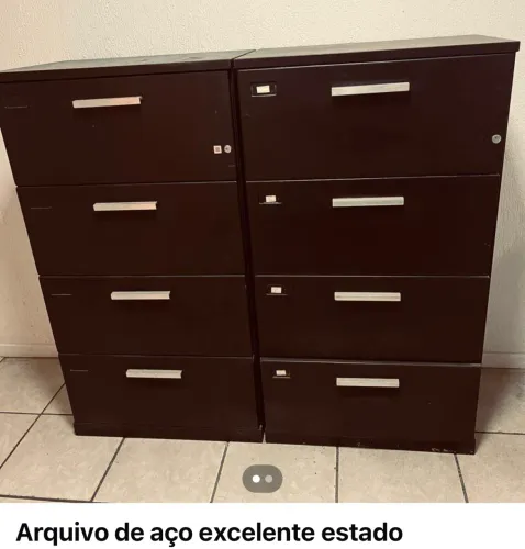Arquivos em aço - leve 2 e faço desconto
