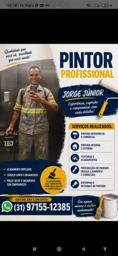 Pintor Profissional Bh centro sul Leste oeste norte barreiro venda nova lima contagem 