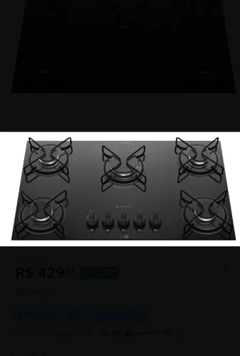 Vendo cooktop novo na caixa, marca Cônsul
