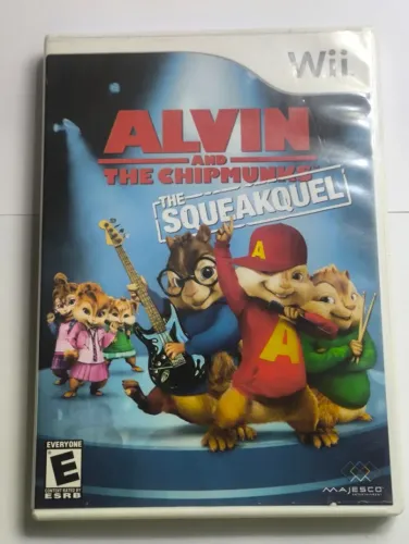 Jogo Nintendo Wii Original - Alvin e os Esquilos