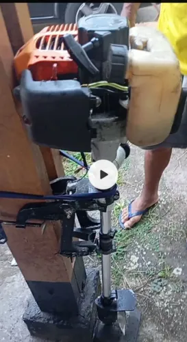 Motor popa 3,5 HP 65cc 2 tempos