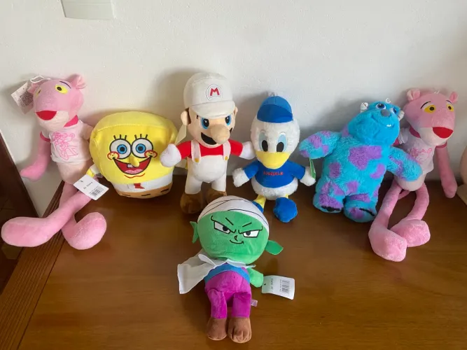 Pelucias personagens