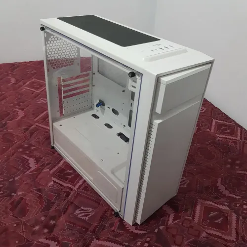 Gabinete BRANCO BG-015 FULL Tower + BRINDE 2 fans 120mm