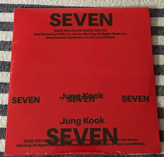 BTS Jungkook: CD Seven 