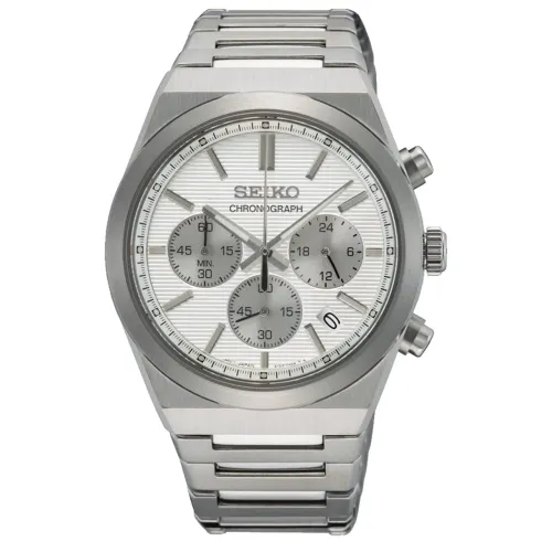 Seiko Cronógrafo Branco