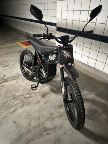 GT73 PRO Bicicleta Eletrica 3000W e Dupla Bateria