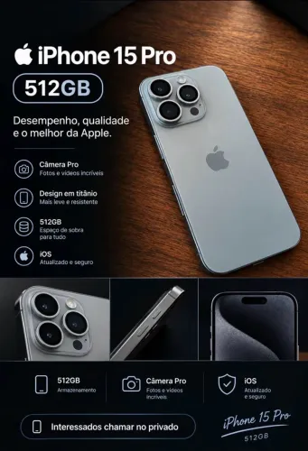 IPHONE 15 PRO 512gb