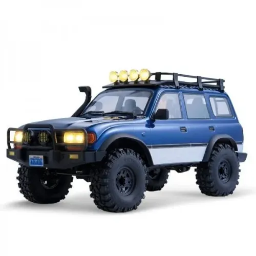CARRO FMS 1/10 TOYOTA LAND CRUISER LC80 BLUE V2 FMS11061RSBU-PROV2