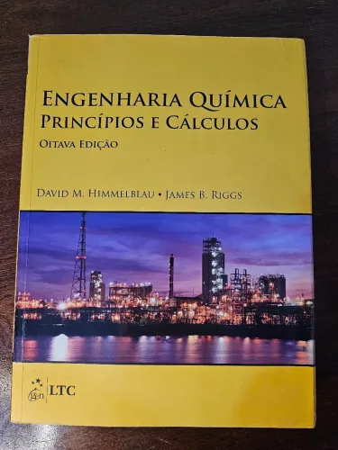 Livro Engenharia Química - Princípios e Cálculos (Himmelblau) - Excelente estado