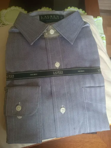 Camisa Social Ralph Lauren Fitted Non Iron Original