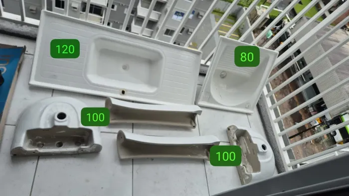 ? OPORTUNIDADE! Louças em Excelente Estado - Retiradas de Apartamento Novo ?