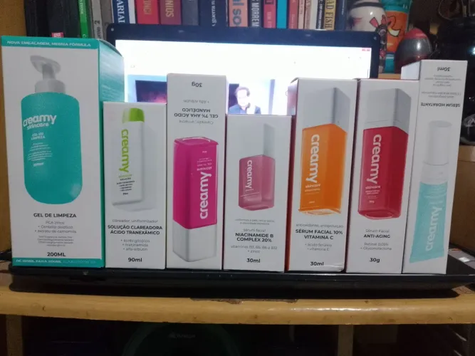 Kit Skin Care CREAMY - 7 produtos (vendo separado)