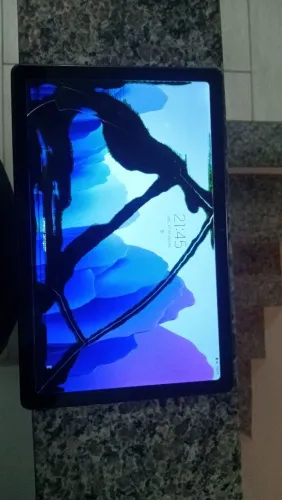 Tablet Tab a 7 com manchas na tela