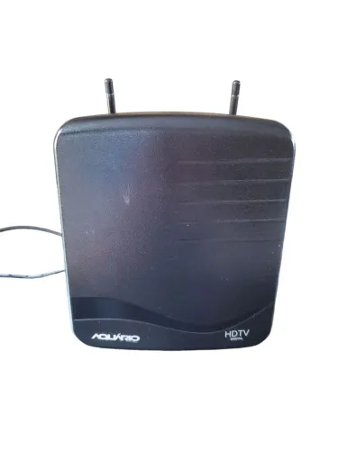 Antena amplificada ou amplificador Aquário (TV digital)<br>