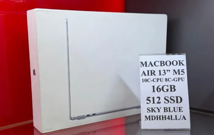 Apple MacBook Air 13.6"/ M5 16GB 512SSD Sky Blue - Produto Novo com Garantia da Loja