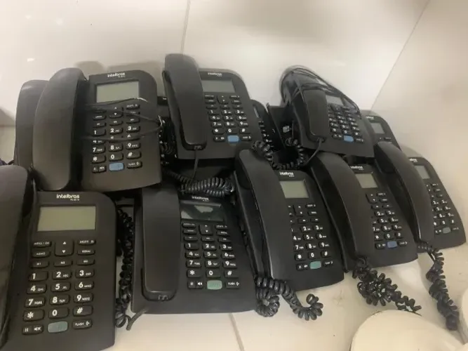 PROMO!!! Telefone Fixo Intelbras Tc 60 Id De Chamada/v. Voz Usado (Usado)