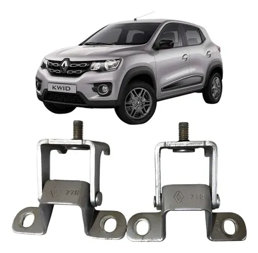 Par Dobradiças Da Tampa Traseira Kwid Intense 2018 (usado)