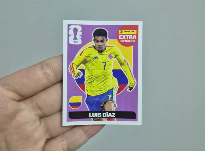 Extra Sticker Luis Diaz lilás- copa 2026
