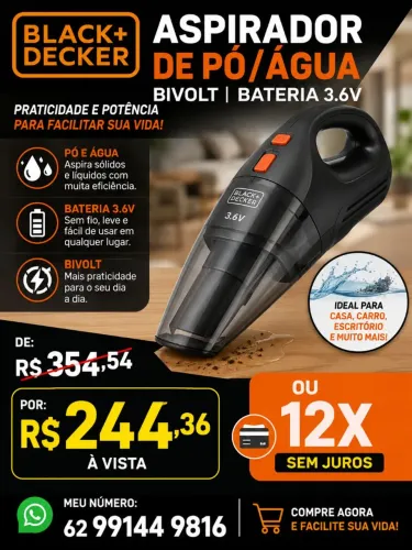 PROMOÇÃO ASPIRADOR