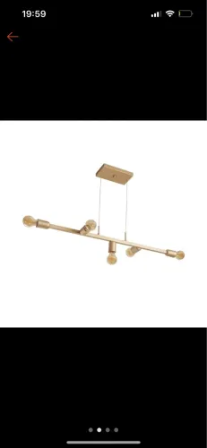 Lustre dourado / gold