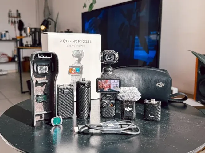 DJI Osmo Pocket 3 Creator Combo + Acessórios Extras