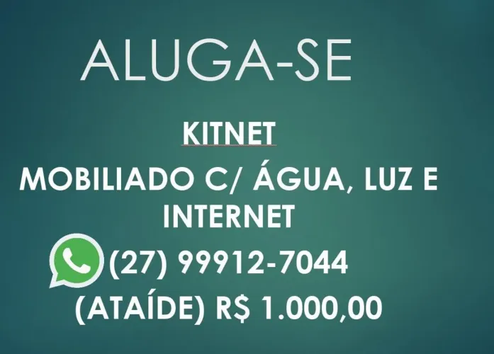Aluga-se Kitnet