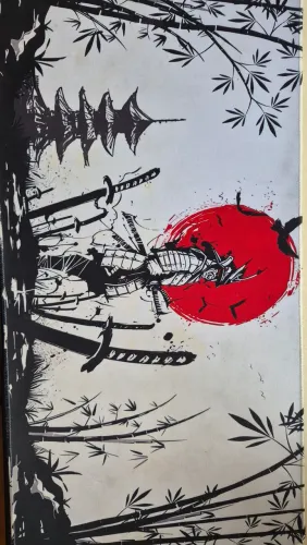 Mousepad Samurai 800x400x3