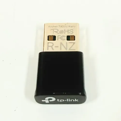 NOVO - Adaptador Wifi 6 TP-Link Archer TX20U Nano AX1800 USB PC Notebook Windows Tplink