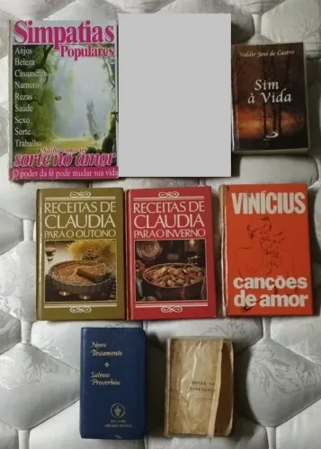 Livros Diversos. Simpatias Populares. Gotas de Esperança.