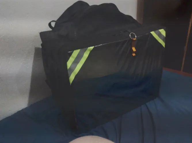 Mochila Bag Motoboy Delivery 45L Com Isopor - Perfeito Estado