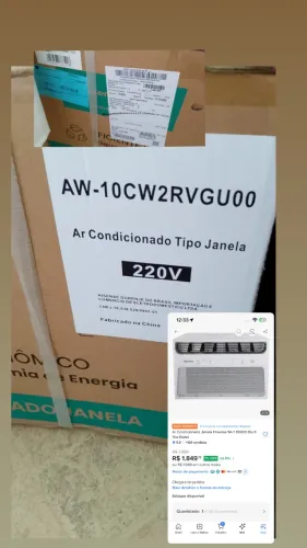 Ar condicionado 10.000 btus