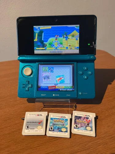 3DS Old Funcionando Perfeitamente + 4 jogos Brindes Originais