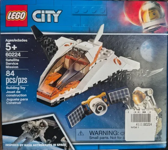 LEGO CITY 60224 - Missão Assistência de Satélite