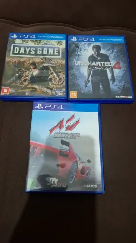 Jogos de ps4 e ps5