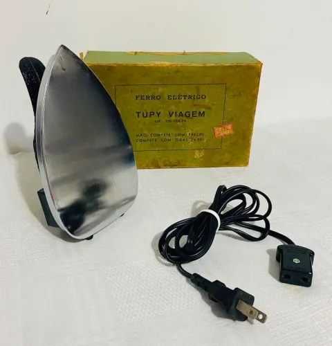 Ferro De Passar Viagem Anny Brand AFI-3002 Novo Sem Uso Impecável Anos 70