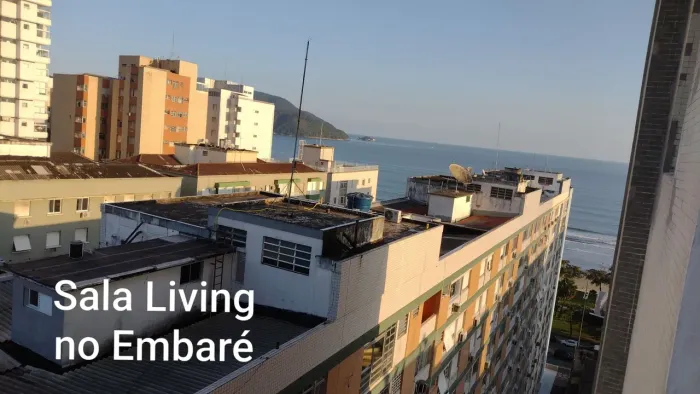 1 SALA LIVING e 1 DORM. AMBOS NO EMBARÉ/SANTOS e 1 SALA LIVING, GONZAGUINHA em S. VICENTE