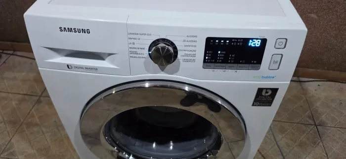 Lava dora de roupas samsung 11kilos eco bublle 127v revisada higienizada com garantia