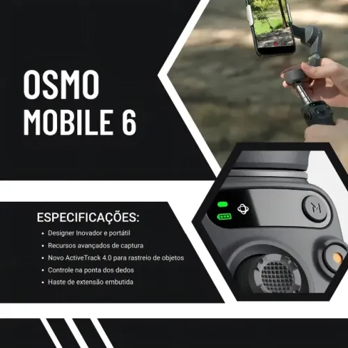 Estabilizador DJI Osmo Mobile 6