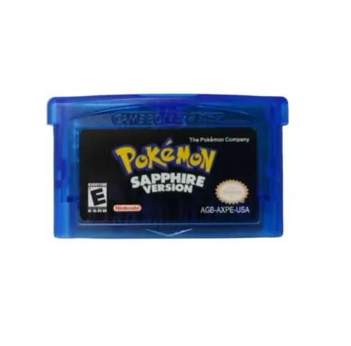 Jogo Gba Pokémon Sapphire Version Gba - Novo Similar