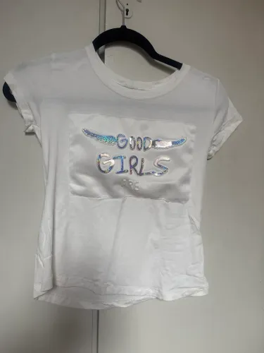 Blusa branca Good Girls tam. 12