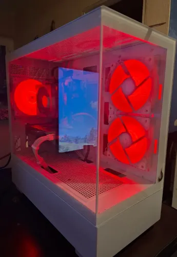Gabinete Aquário com Fans Branco.