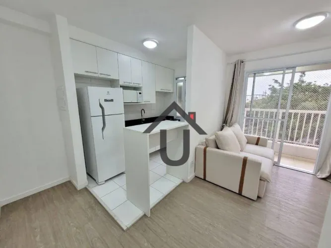 Apartamento com 2 dormitórios para alugar, 44 m² por R$ 2.821,00/mês - Cidade dos Bandeira
