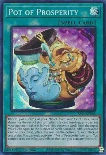 Yugioh!!! Pot of Prosperity RA01-PT066 Super Rare