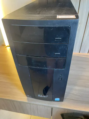 Gabinete CPU PC para reposição/retirada de peças