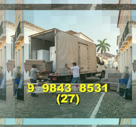 frete para vila velha, centro, jardim camburi e caratoíra! qualidade e segurança garantida