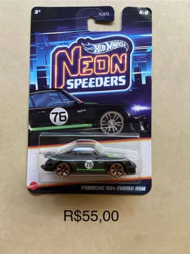 Hot Wheels Neon Speeders Porshe 934 Turbo RSR