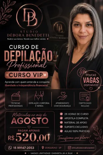 Curso VIP de Depilação