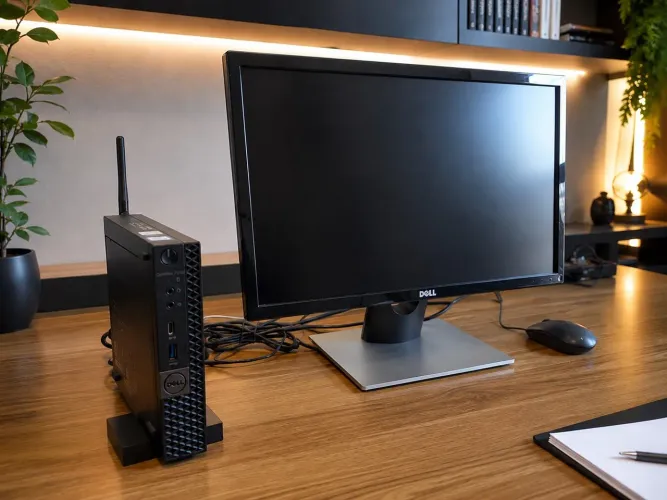 Dell OptiPlex 7070 Micro i5 9ª Geração | SSD 256GB | Monitor Dell 21,5? | Windows Original